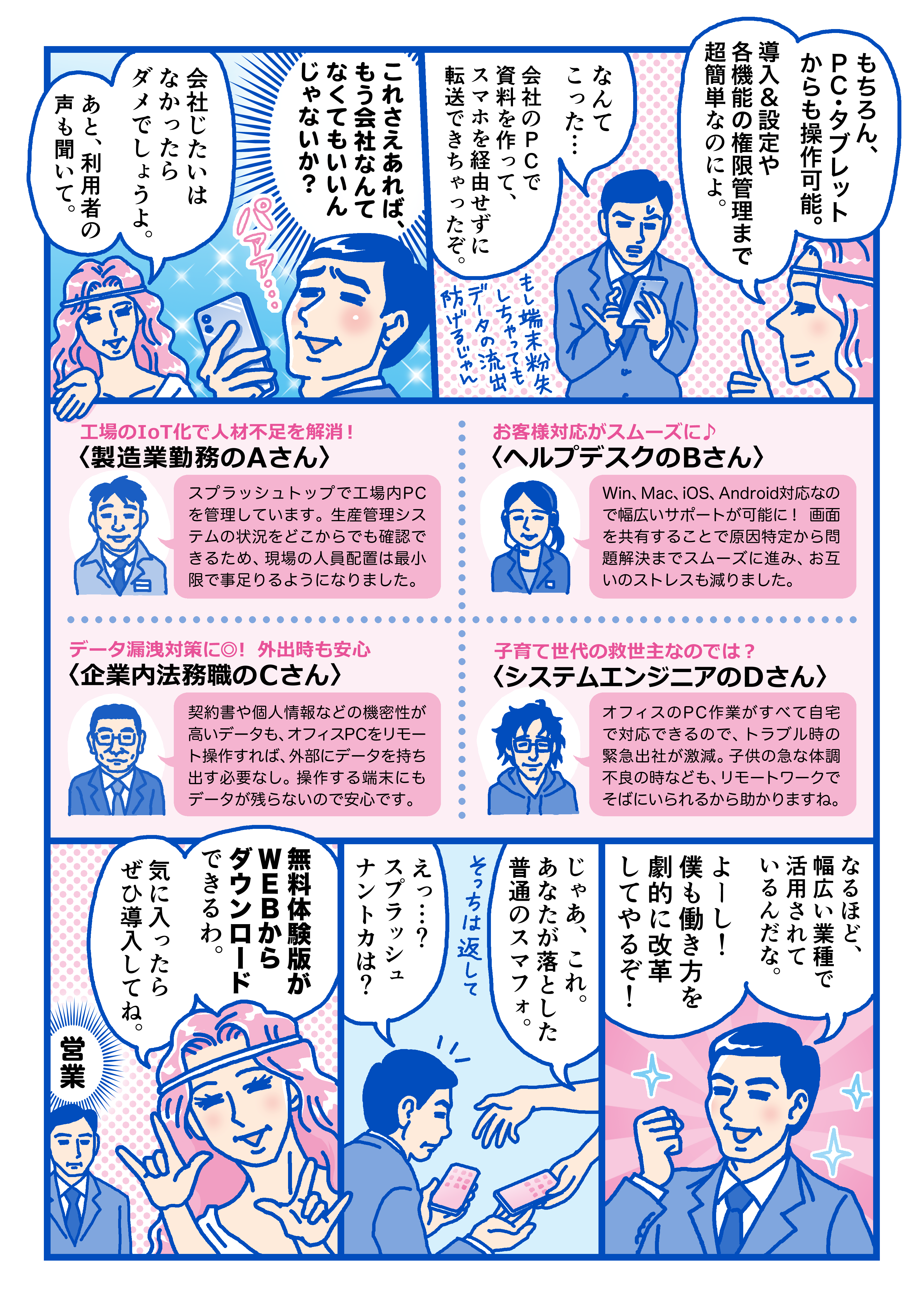 無料体験版がWEBからダウンロードできる