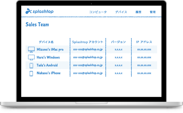 ユーザー権限だけではなく、端末も安全・効率的に管理